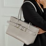 Genuine Leather Bag 2025 Winter New Niche Belt Buckle Commuter Shoulder Crossbody Basket Bag Handbag