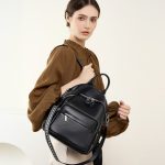 Backpack Women's Genuine Leather Soft Leather 2025 New Fashion Versatile Trendy Top Layer Cowhide Large Capacity Travel Bag