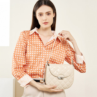 Product Image for 11534 Special Offer Half Moon Saddle Bag Premium Quilted Underarm Bag 2025 New Genuine Leather Shoulder Crossbody - Image 1