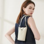 Top Layer Cowhide Shoulder Crossbody Small Phone Bag Versatile 2025 New Genuine Leather Vertical Casual Mini Bucket