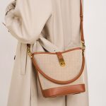Bag 2025 New Bucket Bag Crossbody Handbag Premium Niche Commuter Woven Shoulder Bag