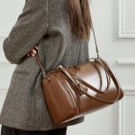 Genuine Leather Bag 2025 New Fashion Premium Pillow Bag Handbag Mom Bag Crossbody Shoulder Bag
