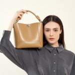 Special Offer Bucket Bag Handheld Genuine Leather Shoulder 2-in-1 Soft Leather Large Capacity Minimalist Fashion Crossbody