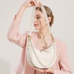 Yan Selected Genuine Leather Underarm Bag 2025 New Dumpling Bag Fashion Shoulder Premium Chain Bag Crossbody