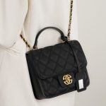 Classic Cowhide Bag 2025 New Crossbody Genuine Leather Classic Chain Style Shoulder Bag