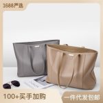 Yan Premium Large Capacity Big Bag 2025 New Trendy Commuter Tote Versatile Shoulder Genuine Leather