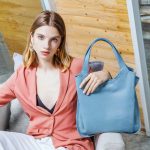 Top Layer Cowhide Women's Handbag Summer New Euro-American Fashion Tote Genuine Leather Shoulder Crossbody