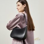 Premium Niche Design Baguette Bag Genuine Leather 2025 New Fashion Underarm Shoulder Bag Tote
