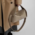 Autumn Winter New Top Layer Cowhide Detachable Handheld Crossbody Eared Series Eaves Bag Shoulder Genuine Leather