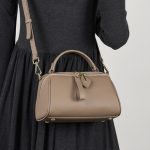 Genuine Leather Elegant Women's Bag 2025 New Retro Minimalist Classic Boston Handbag Cowhide Crossbody Shoulder