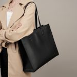 Winter New Niche Tote Bag Genuine Leather Large Capacity Briefcase Laptop Bag Black Cowhide Commuter Big Bag