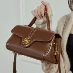 Bag 2025 New Autumn Winter Genuine Leather Crossbody Premium Lock Small Bag Light Luxury Handbag Shoulder Bag