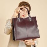 Retro Top Layer Cowhide Tote 2025 New Spring Summer Crossbody Large Capacity Bucket Shoulder Genuine Leather Handbag