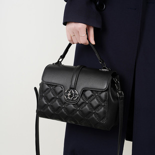 Product Image for 12731 In-stock Women's Bag 2025 New Commuter Genuine Leather Large Capacity Mom Bag Crossbody Premium Handbag - Image 1