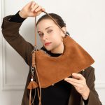 Retro Matte Cowhide Big Bag 2025 Autumn Winter New High-end Temperament Shoulder Bag Large Capacity Commuter Tote
