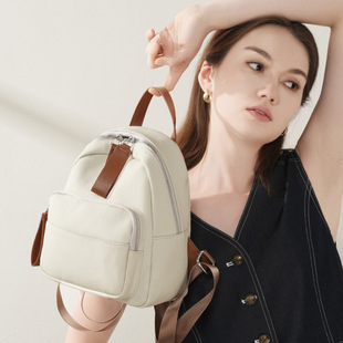 Product Image for 12497 Genuine Leather Backpack Women Large Capacity 2025 New Fashion Versatile Top Layer Cowhide Casual Backpack - Image 1