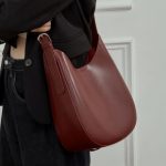 Shoulder Underarm Bag Genuine Leather 2025 New Niche Design Crescent Bag Crossbody Tote Versatile Trendy