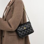 Cowhide Quilted Bag New 2025 Crossbody Genuine Leather Shoulder Chain Bag