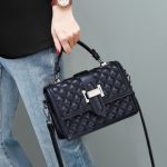 Women's Bag Summer Top Layer Genuine Leather Handbag 2025 Trendy Versatile Textured Quilted Crossbody