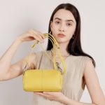 Cylinder Bag Top Layer Soft Cowhide Small Bag 2025 New Premium Pillow Bag Cowhide Underarm Commuter Shoulder