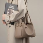 Top Layer Cowhide 2025 Niche Design Genuine Leather Basket Bag Elegant Soft Leather Bucket Bag Handbag Commuter
