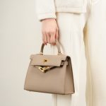 2025 New Autumn Winter Fashion Cowhide Premium Kelly Style Bag Mini Crossbody Handbag for Women