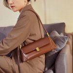 Niche Baguette Bag 2025 New Genuine Leather Viral Underarm Bag Summer French Style Shoulder Bag