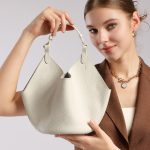 2025 New Slouchy Comfortable Pleated Top Layer Cowhide Bucket Bag Autumn Winter Premium Tote Genuine Leather